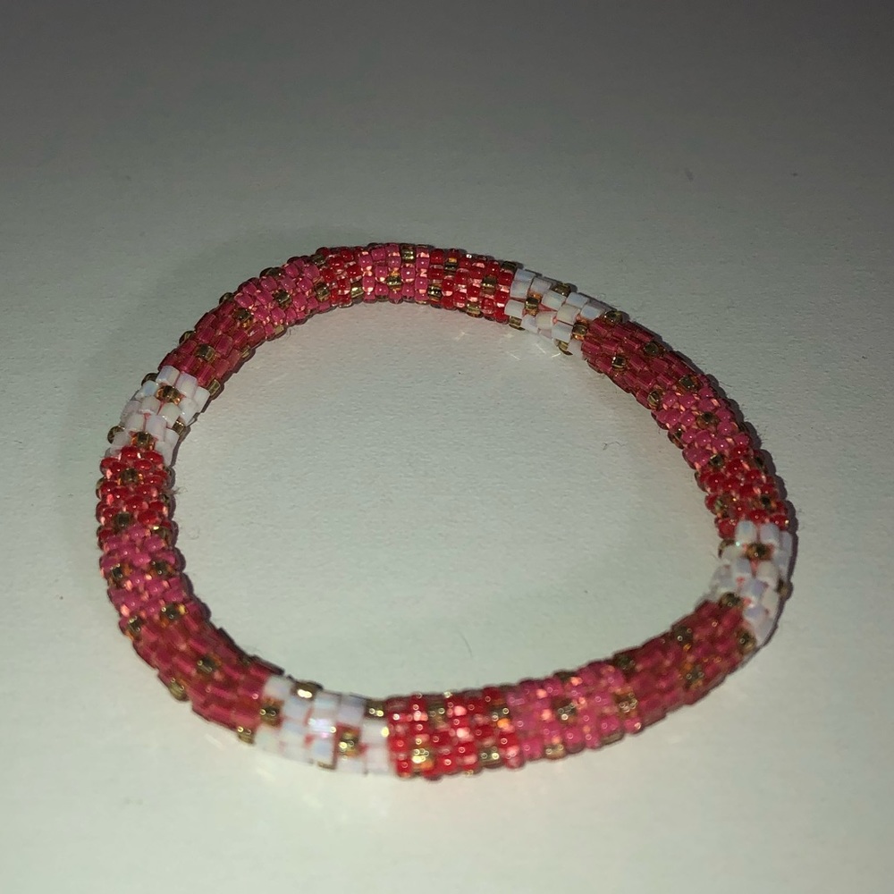 Lily and Laura roll on bracelet